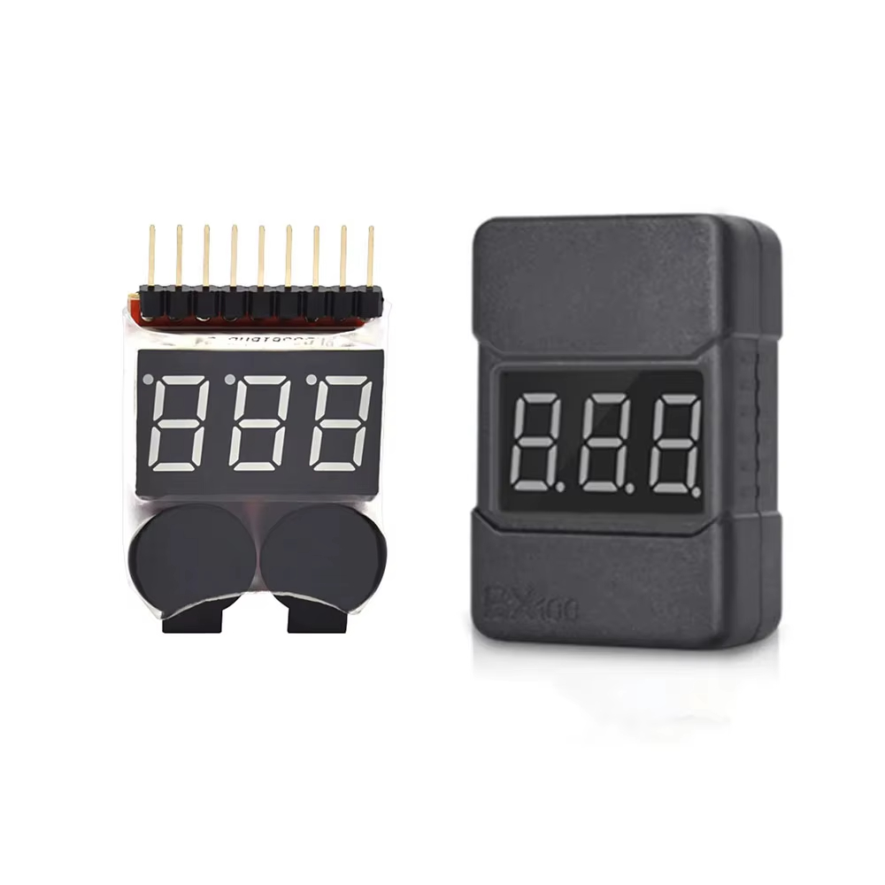 Drone Battery Alarm - BX100 1-8S Lipo Batterie Spannung Anzeige