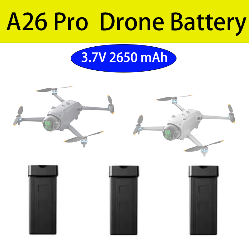 Drone Battery Plate - A26 PRO RC Drohnen-Akku 3,7V 2650MAH
