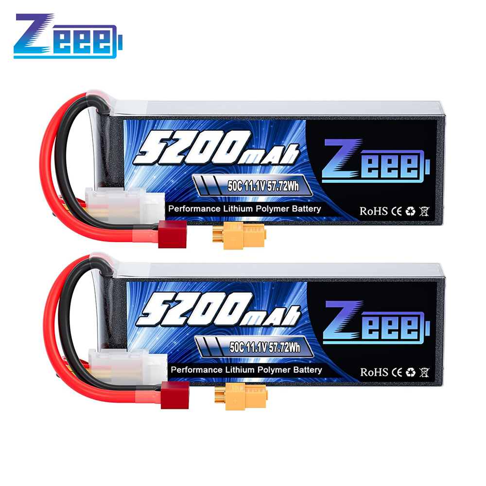 Drone Battery 3S - 1/2 Einheiten Zeee 11,1 V 50C