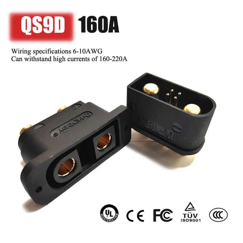 QS9D Anti Funken Stecker 160A  – Drone Battery Plate Bewertung und Preis