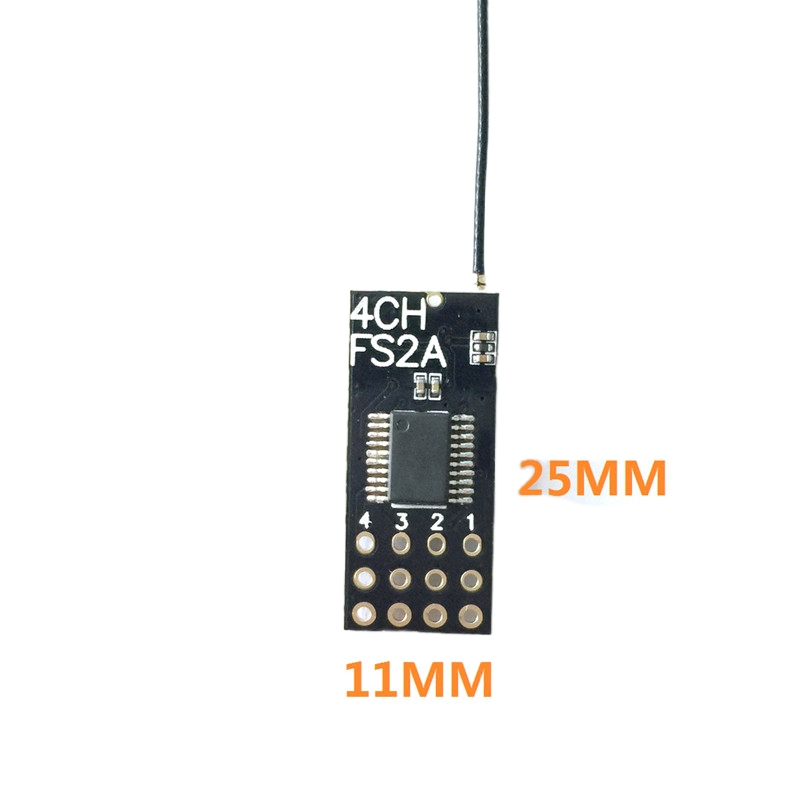 Flysky FS2A Mini-Empfänger 4CH – Drone Battery Plate Bewertung und Preis