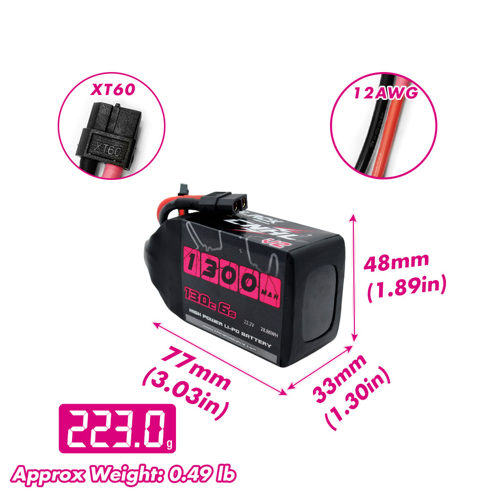 2 Stück CNHL 6S 22,2V Lipo-Akk – Drone Battery Plate Bewertung und Preis