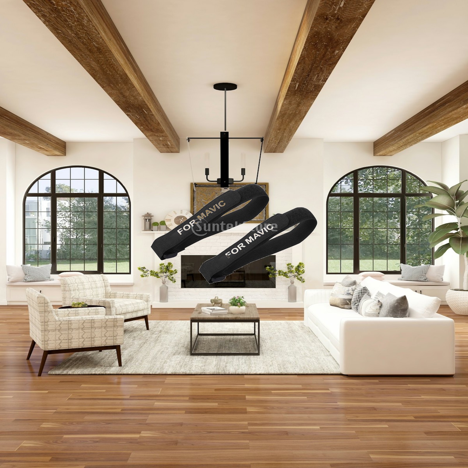 Schwarzer Propeller-Fixierhalt – Drone Battery Strap Bewertung und Preis